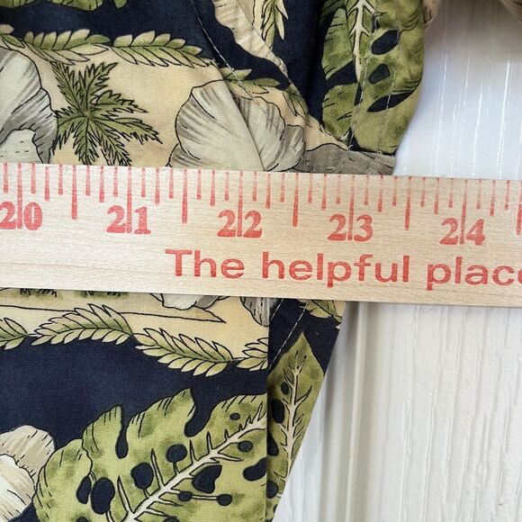 Campia Moda Button-Up Mens Large Hawaiian Camp Shirt 100% Cotton - Picture 5 of 6